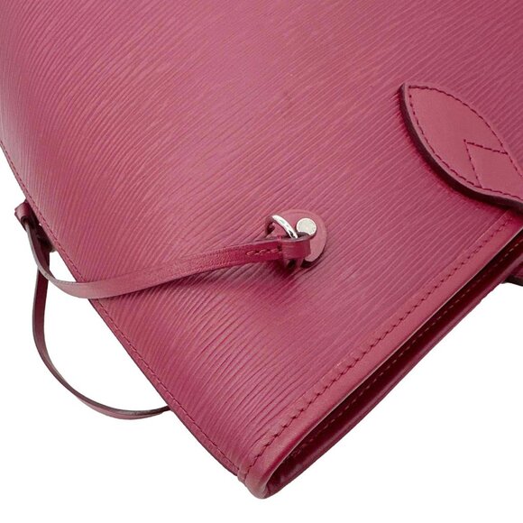 Louis Vuitton  Neverfull MM Epi Leather Tote Bag Burgundy - Picture 5 of 11
